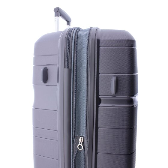 Gladiator 3800 4 Rollen Trolley 77 cm mit Dehnfalte