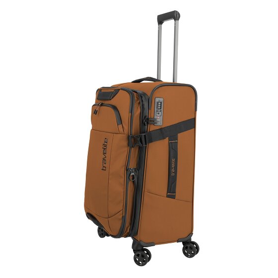 Travelite Briize 4 Rollen Kofferset 3-teilig mit Dehnfalte