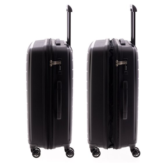 Gladiator 1700 4 Rollen Trolley 68 cm mit Dehnfalte