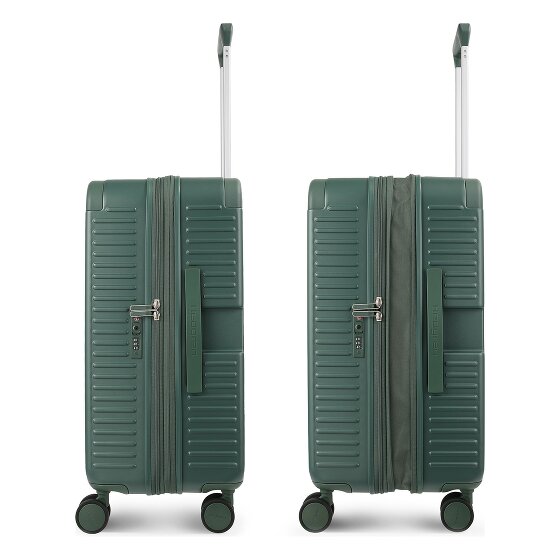 Hedgren Raku 4 Rollen Trolley 65.5 cm mit Dehnfalte