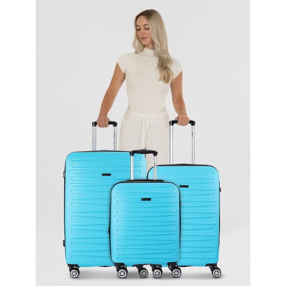 Benzi 5493 4 Rollen Kofferset 3-teilig mit Dehnfalte