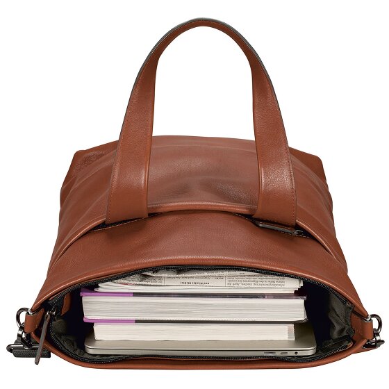 Leonhard Heyden Hamburg Handtasche Leder 32 cm