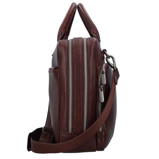 Plevier Vintage Larry Aktentasche Leder 40 cm Laptopfach