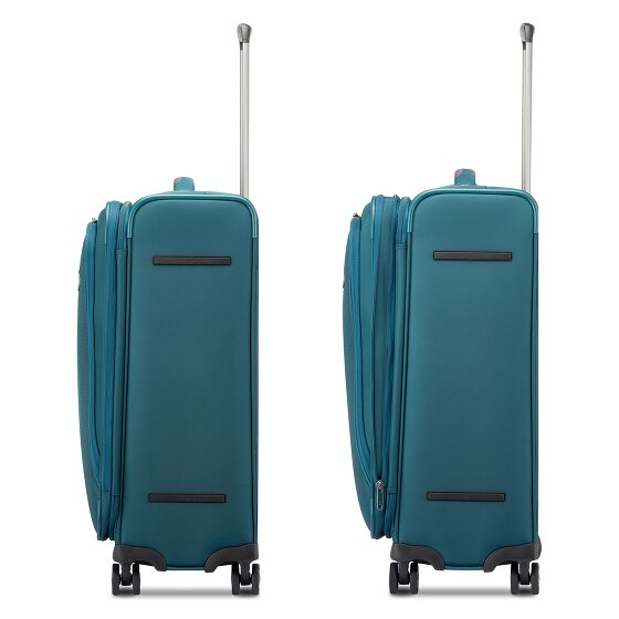 Roncato City 3.0 4 Rollen Kofferset 3-teilig mit Dehnfalte