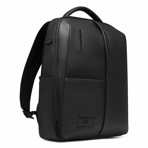 Piquadro Russel Daypack RFID Schutz Leder 41 cm Laptopfach
