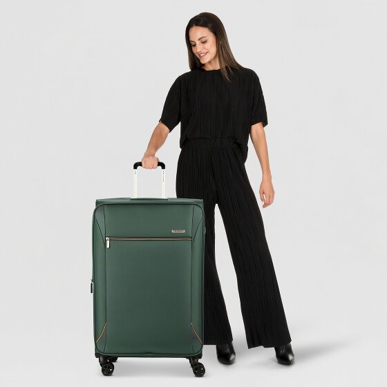 Samsonite Base Breeze 4 Rollen Trolley 78 cm mit Dehnfalte