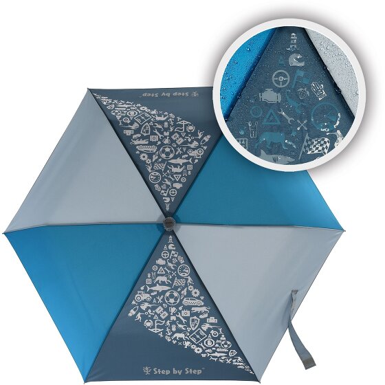Step by Step Magic Rain Effect Kinder Taschenschirm 22,5 cm