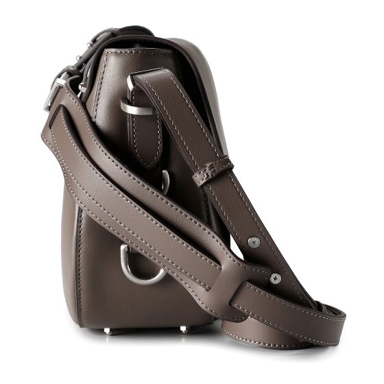 PINKO Saddle Umhängetasche Leder 24 cm