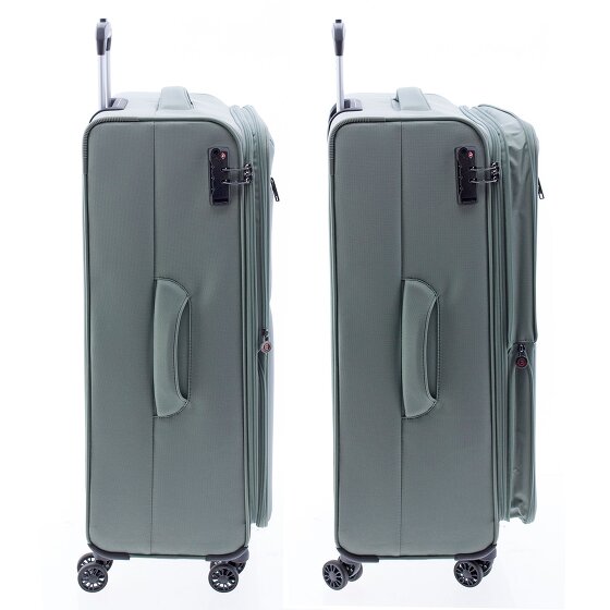 Gladiator 3700 4 Rollen Trolley 78 cm mit Dehnfalte