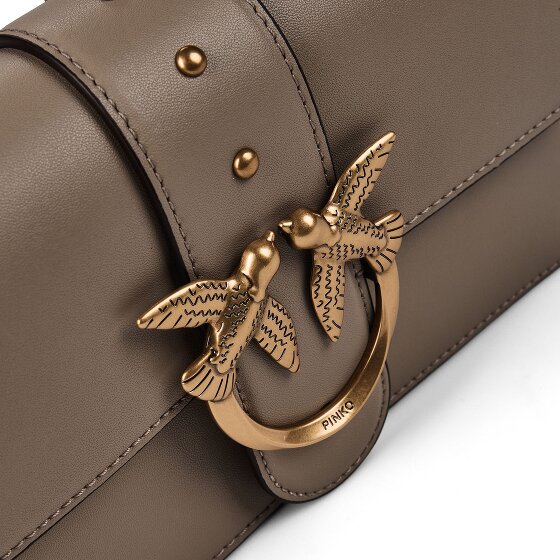 PINKO Love One Umhängetasche Leder 21 cm