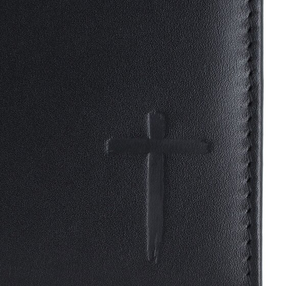 oxmox Leather Geldbörse RFID Schutz Leder 12 cm