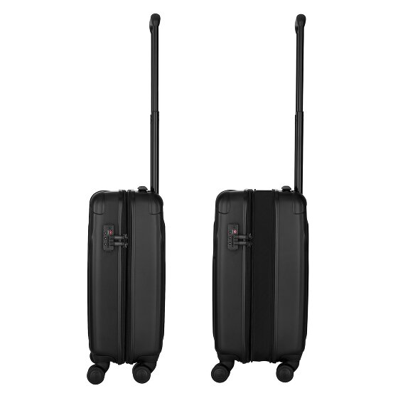 Wenger Oryson 4 Rollen Kabinentrolley S 54 cm mit Dehnfalte