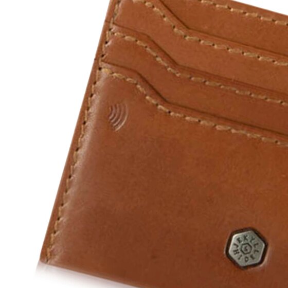 Jekyll & Hide Kreditkartenetui RFID Schutz Leder 10 cm