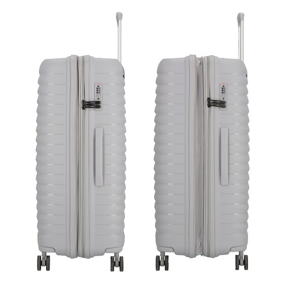 d&n Travel Line 4500 4 Rollen Trolley L 75 cm mit Dehnfalte