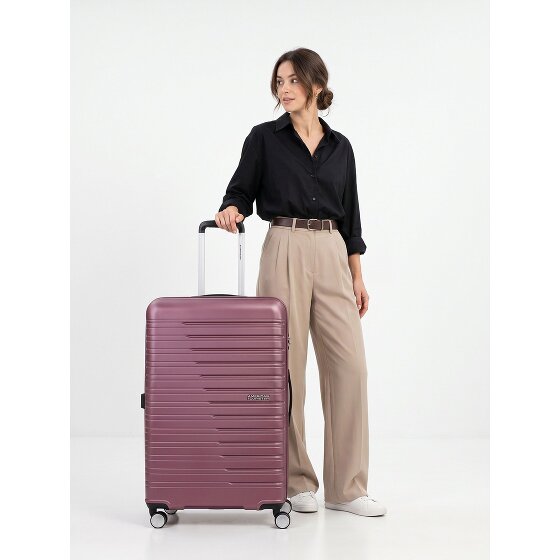 American Tourister Flashline 4 Rollen Trolley 78 cm mit Dehnfalte