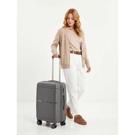 Benzi 5899 4 Rollen Kabinentrolley S 55 cm mit Dehnfalte