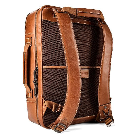 Jekyll & Hide Business-Rucksack RFID Schutz Leder 43 cm Laptopfach