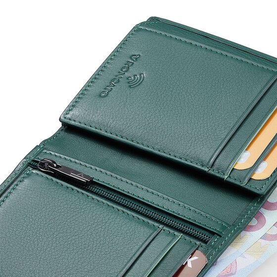 Roncato Detroit Geldbörse RFID Schutz Leder 9 cm