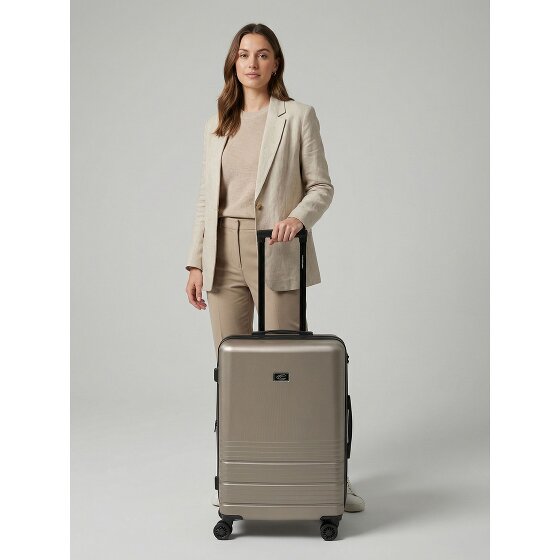 camel active Hanoi 4 Rollen Trolley M 65 cm mit Dehnfalte