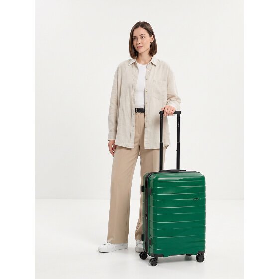 Bergpfeil Travel 4 Rollen Trolley M 66 cm mit Dehnfalte