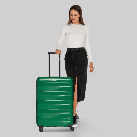 Bergpfeil Travel 4-Rollen Trolley M 66 cm mit Dehnfalte