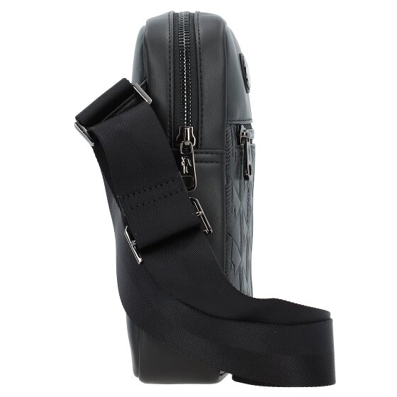 Lacoste Nomogramme Umhängetasche Leder 16 cm