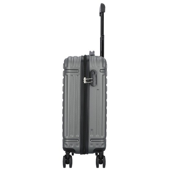 Nowi Vancouver 4-Rollen Kabinentrolley 55 cm mit Doppelrollen