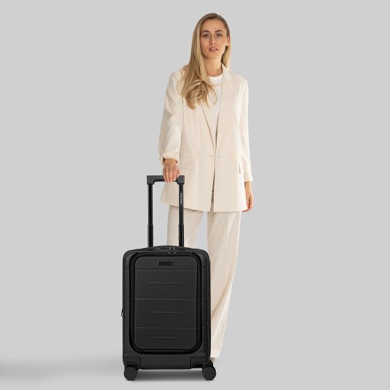 Police London 4 Rollen Kabinentrolley 55 cm Laptopfach mit Dehnfalte