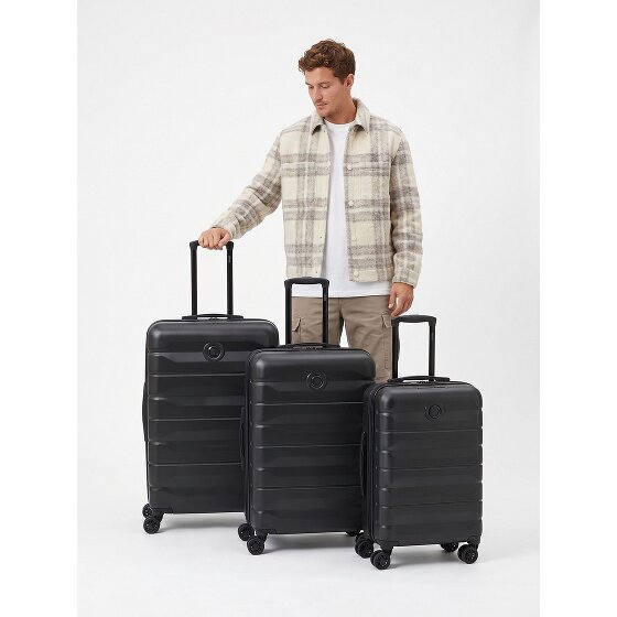 Delsey Paris Air Armour 4 Rollen Kofferset 3-teilig mit Dehnfalte