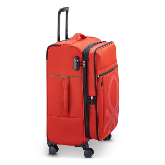 Delsey Paris Delsey Paris x United Colors of Benetton 4 Rollen Kofferset 3-teilig mit Dehnfalte