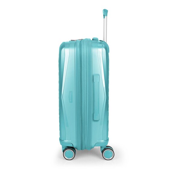 Gabol Queens 4 Rollen Kabinentrolley S 54 cm mit Dehnfalte