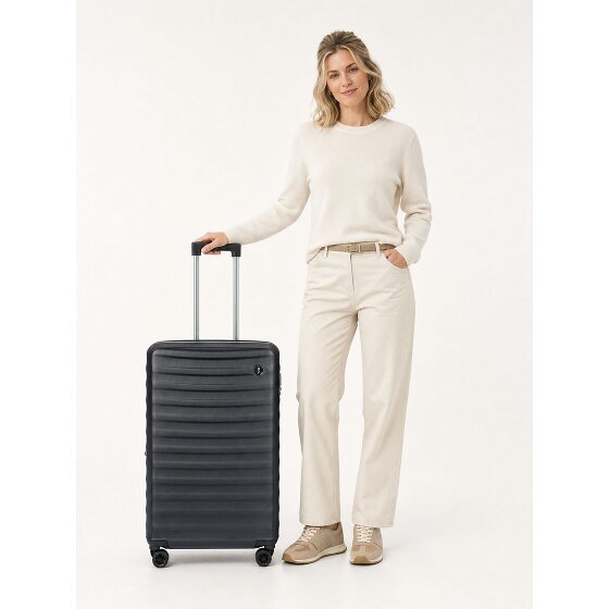 Bric's Nausicaa 4 Rollen Trolley L 78 cm mit Dehnfalte