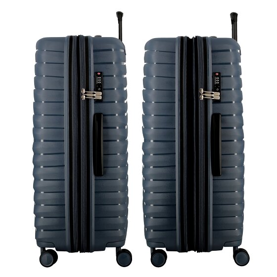 Jump Xwave 4 Rollen Trolley 76 cm mit Dehnfalte