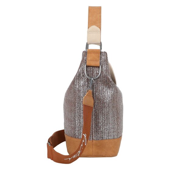 Fritzi aus Preußen Limited Painted Straw Schultertasche 27 cm