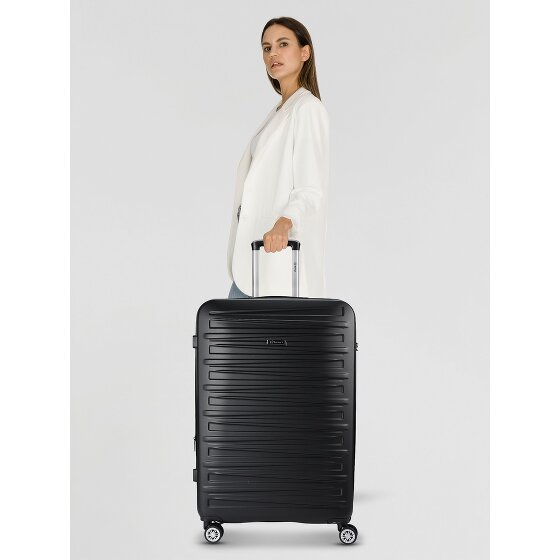 Benzi 5493 4 Rollen Trolley L 77 cm mit Dehnfalte