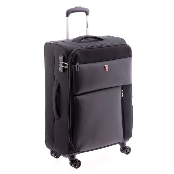 Gladiator 3700 4 Rollen Trolley 66 cm mit Dehnfalte