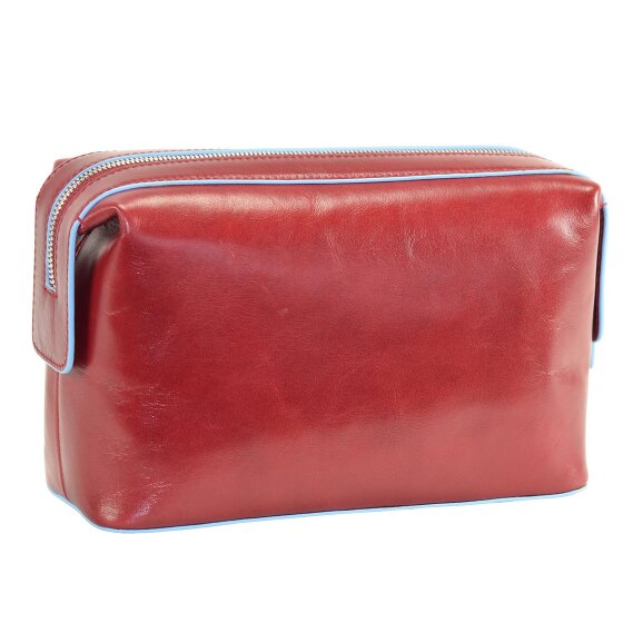 Piquadro Blue Square Kulturbeutel Leder 23 cm