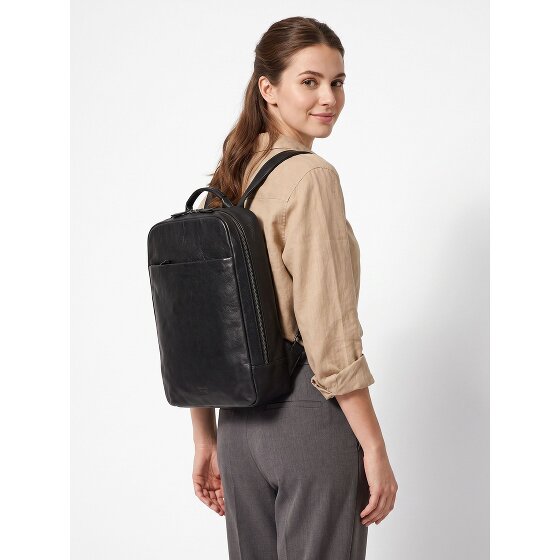 Jost Glasgow Daypack RFID Schutz Leder 44 cm Laptopfach