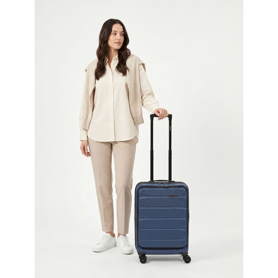 Franky Munich 4.0 4 Rollen Kabinentrolley 55 cm Laptopfach mit Dehnfalte