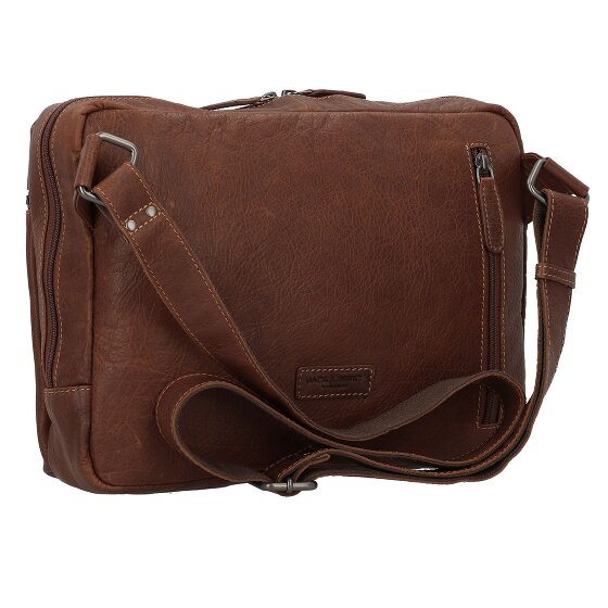 Jack Kinsky Porto Umhängetasche Leder 33 cm