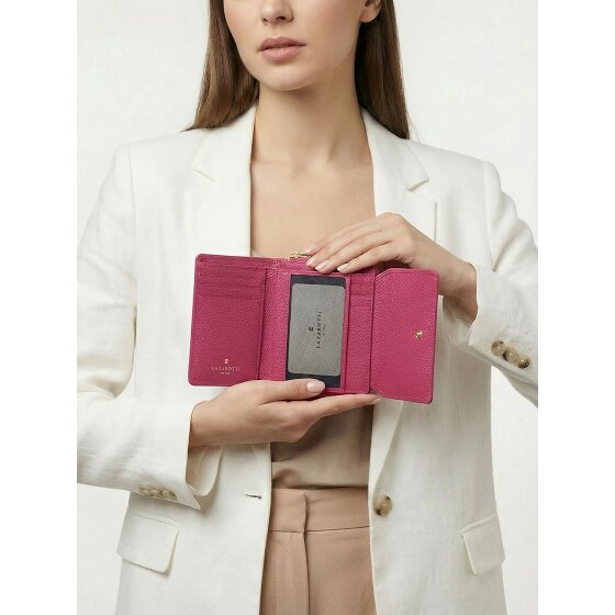 Lazarotti Bologna Leather Zip-Around Geldbörse Leder 12 cm