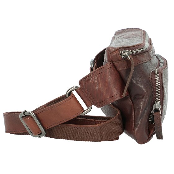 Spikes & Sparrow Bronco Gürteltasche Leder 23 cm