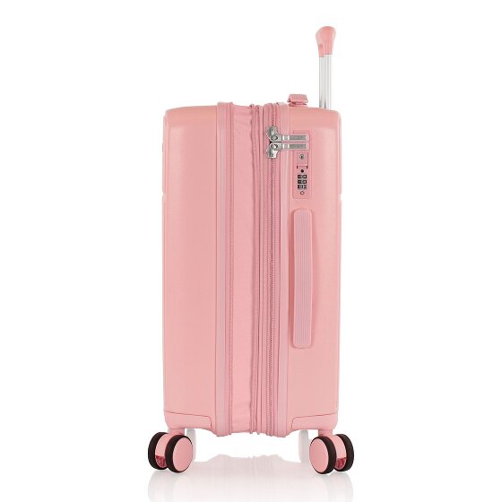 Heys Pastel 4 Rollen Kabinentrolley S 53 cm mit Dehnfalte