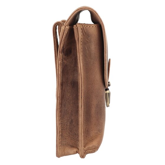 Greenburry Vintage Gürteltasche Leder 11 cm