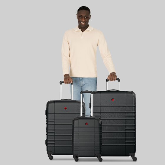 Wenger Amplar Evo 4 Rollen Kofferset 3-teilig mit Dehnfalte