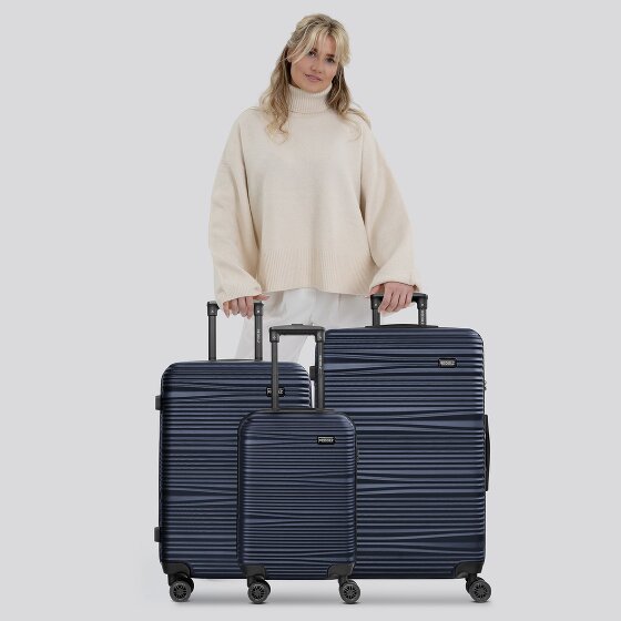 Redolz Essentials 16 3-SET 4 Rollen Kofferset 3-teilig