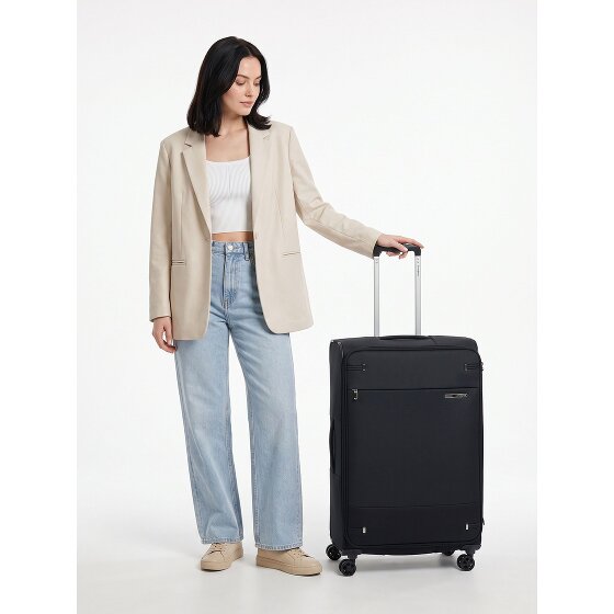 Samsonite Base Boost 4 Rollen Trolley 78 cm mit Dehnfalte