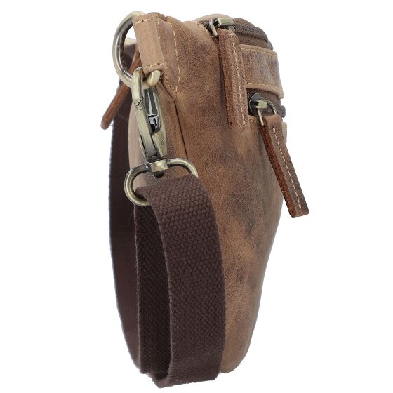 Greenburry Vintage Gürteltasche Leder 22 cm