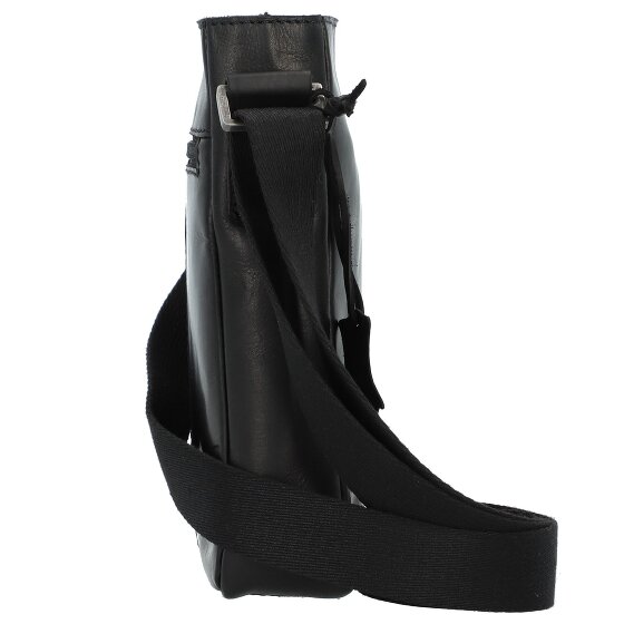 Greenburry Pure Black Umhängetasche Leder 17 cm