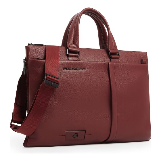 Piquadro Russel Aktentasche RFID Schutz Leder 42 cm Laptopfach